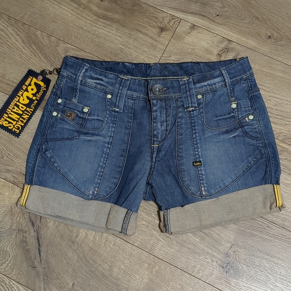 Lois Jeans Denim Blue Women's Shorts Size EU 34/27 US 4